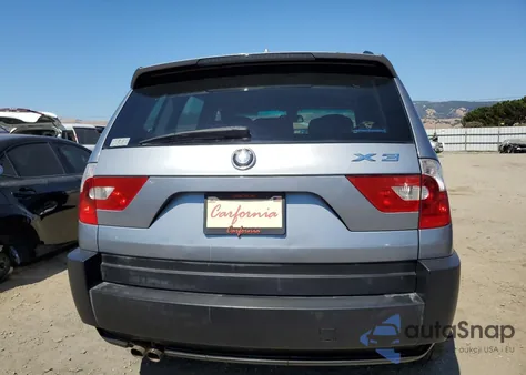 2004 BMW X3 3.0I z USA, uszkodzony, nr VIN WBXPA93464WC32755